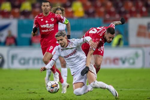 Rrahmani vs. Velkovski / Dinamo - Rapid, etapa 23 din Superliga (foto: Raed Krishan/GSP)