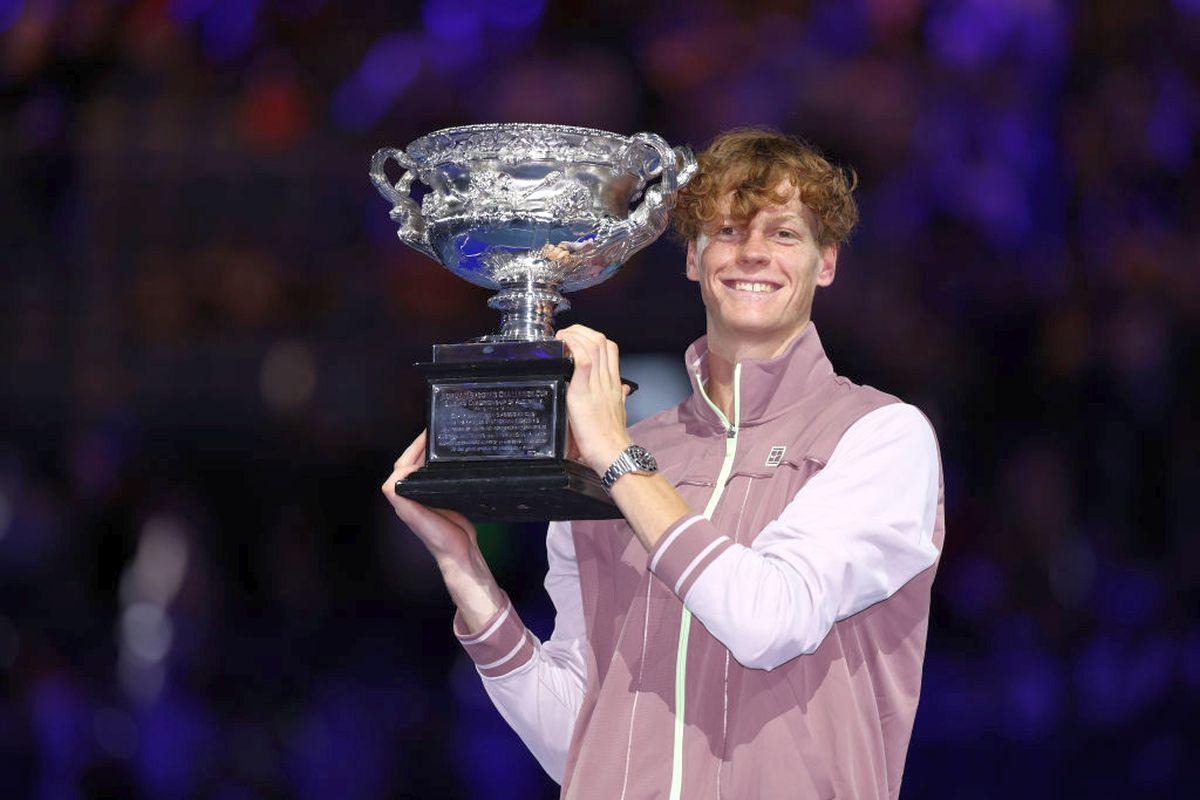 Revenire pentru ISTORIA tenisului! Sinner e noul campion de la Australian Open, după o finală de poveste cu Medvedev