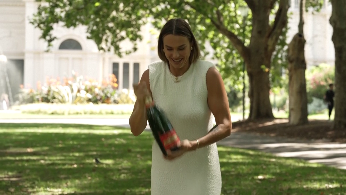 Aryna Sabalenka - ședință foto după Australian Open