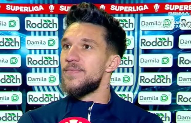 Jignit și ironizat de suporterii celor de la CSU Craiova, Alexandru Băluță a reacționat la flash-interviu