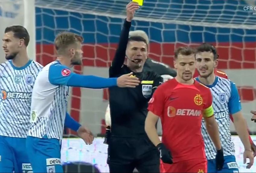 Darius Olaru (25 de ani) a primit un cartonaș galben în minutul 72 al meciului Universitatea Craiova - FCSB și va rata derby-ul cu Farul, de runda viitoare.