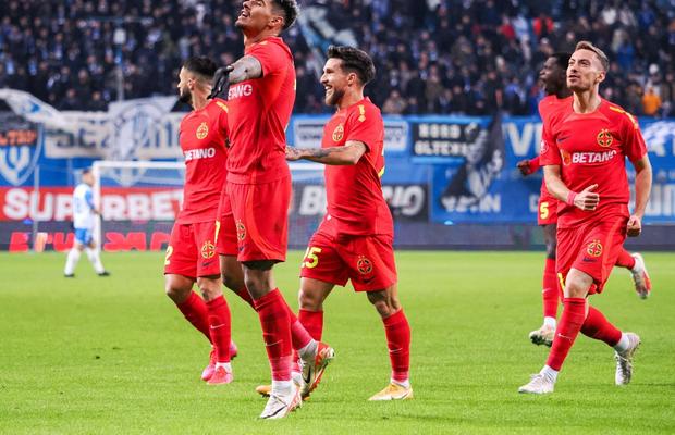 FCSB râde și dansează! Oltenii au fost comici în filmul „Adio, titlu!”, Olaru și Coman s-au distrat și-l bagă în corzi pe Petev » Clasamentul ACUM