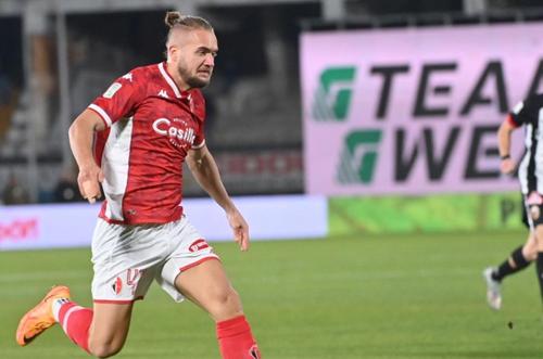 George Pușcaș în acțiune // Foto: X SSC Bari