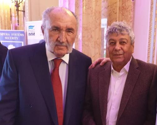 Ion Țiriac și Mircea Lucescu