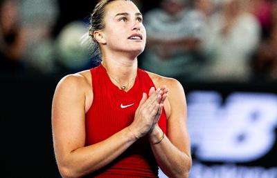 Caricatură sinistră realizată de ucraineni, după ce bielorusa Aryna Sabalenka s-a impus la Australian Open
