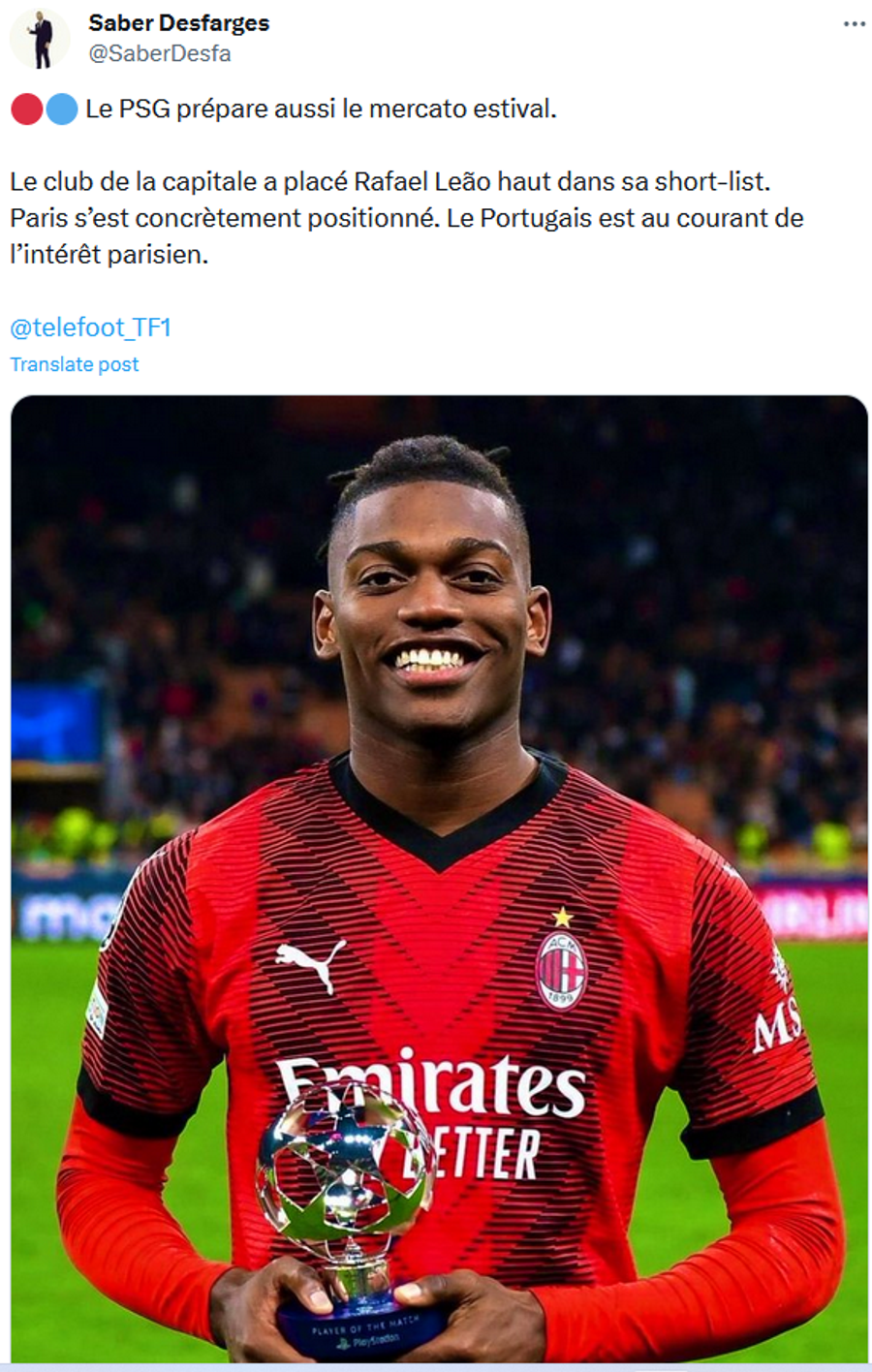Presa din Franța scrie că PSG i-a găsit înlocuitor lui Mbappe