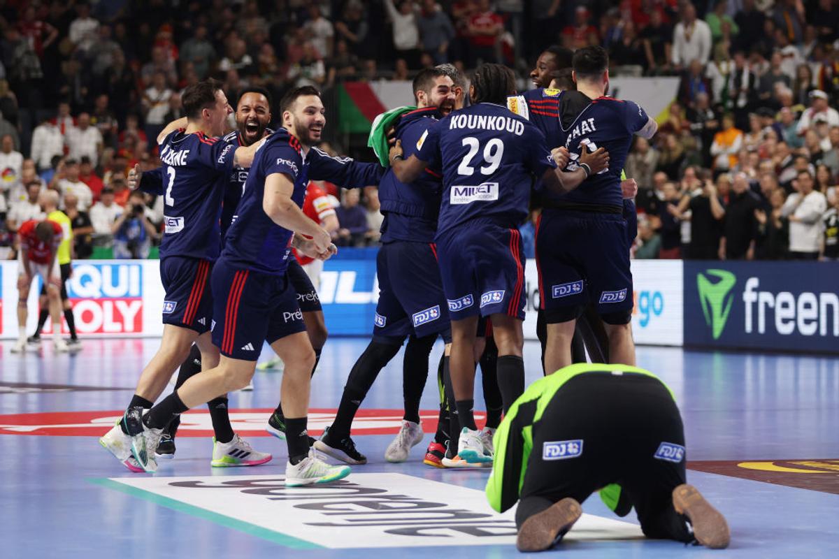 Cele mai spectaculoase imagini ale finalei Franța - Danemarca, CE de handbal masculin