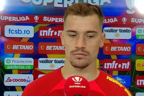 FCSB a învins-o pe CSU Craiova fără drept de apel, scor 3-0, în runda #23 din Superliga. Mijlocașul Darius Olaru (25 de ani) s-a declarat supărat pe arbitrul Marcel Bîrsan la finalul meciului.
