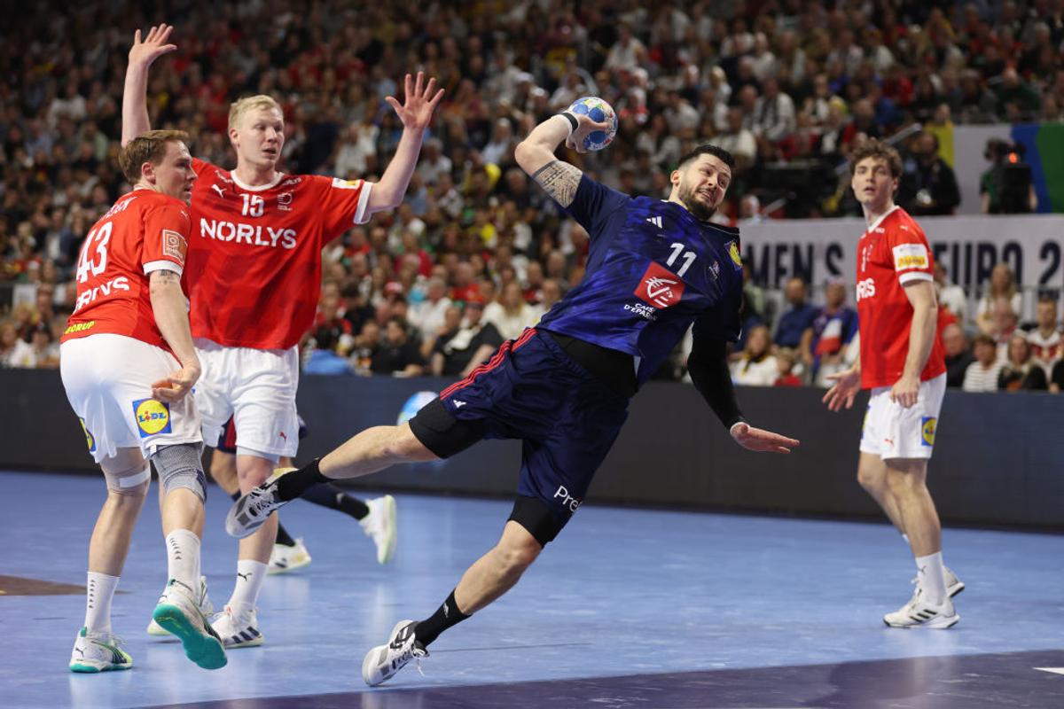 Cele mai spectaculoase imagini ale finalei Franța - Danemarca, CE de handbal masculin