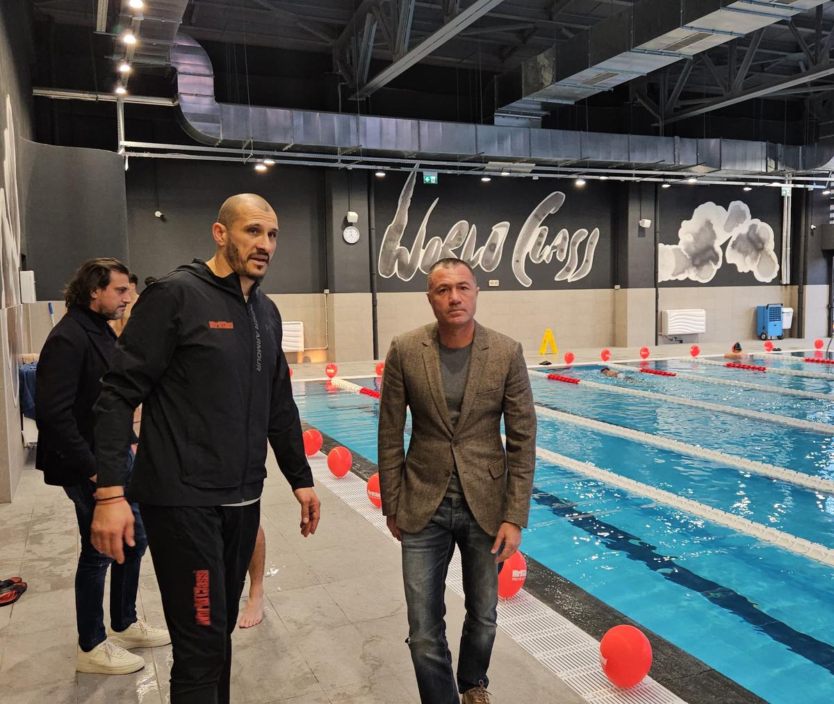 Antrenament Concordia Chiajna la deschiderea sălii World Class Cosmopolis + imagini fitness