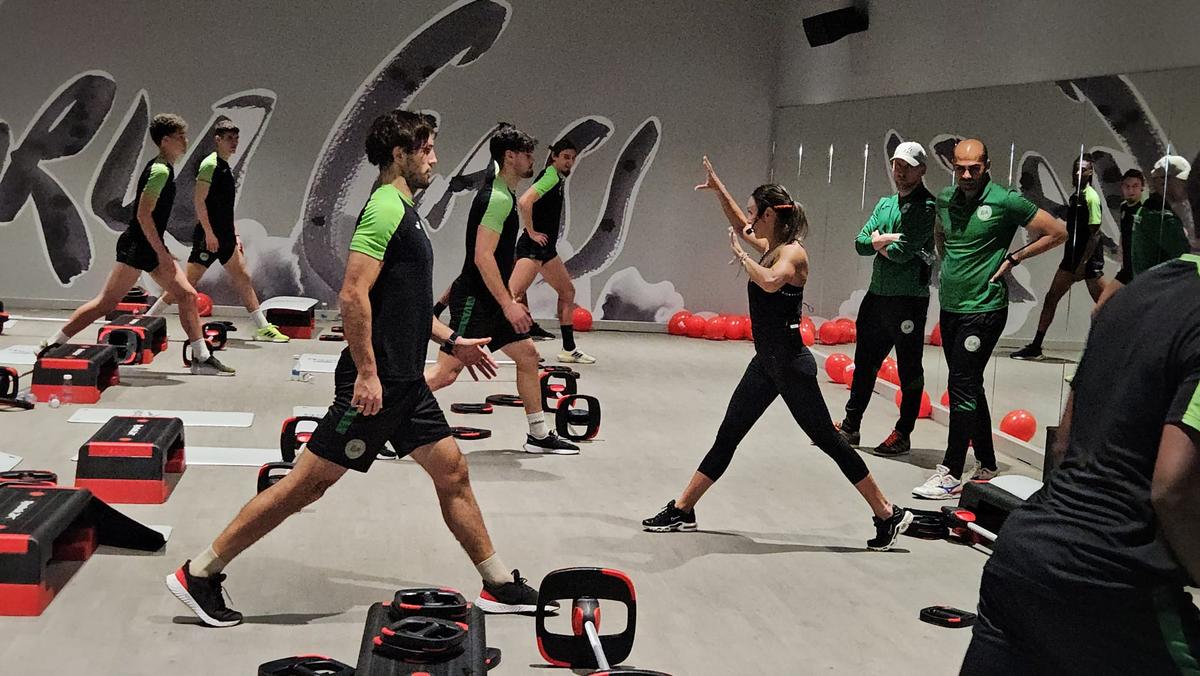 Antrenament Concordia Chiajna la deschiderea sălii World Class Cosmopolis + imagini fitness