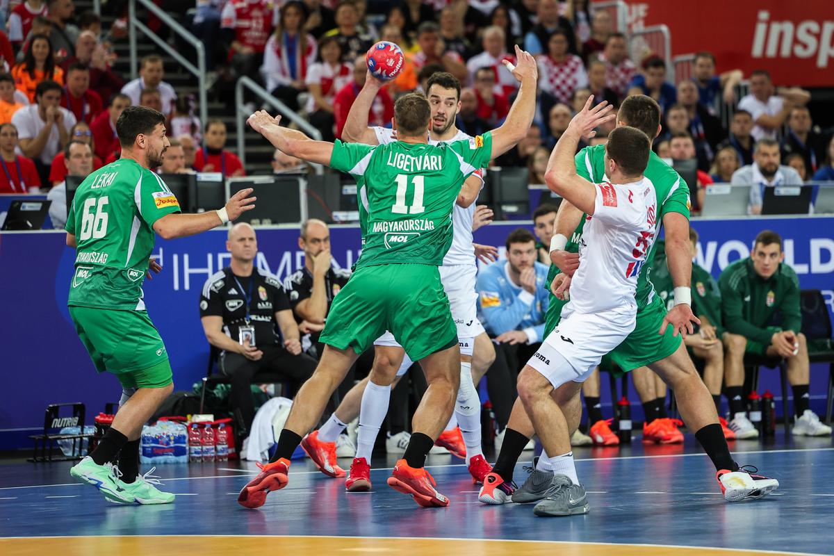 Croația - Ungaria la Campionatul Mondial de Handbal