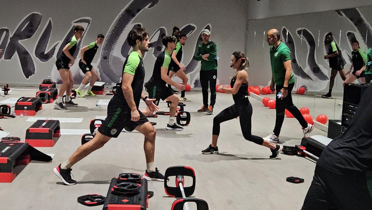 Antrenament Concordia Chiajna la deschiderea sălii World Class Cosmopolis + imagini fitness