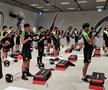 Antrenament Concordia Chiajna la deschiderea sălii World Class Cosmopolis + imagini fitness