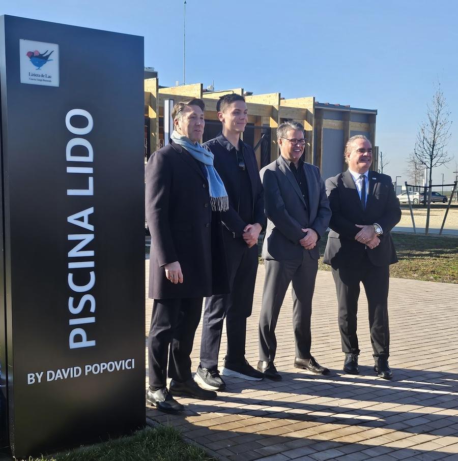 David Popovici alături de reprezentanții dezvoltatorului belgian David Popovici a dat detalii despre ultimul parteneriat semnat: „Sunt privilegiat să îmi pot cumpăra și mașina pe care mi-o doresc, dar în primul rând...”
