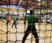 De trei ori pe săptămână, în fiecare după-amiază, sala de sport din Chiajna prinde viață