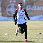 Ofri Arad la antrenamentul oficial înaintea meciului FCSB - Fenerbahce. FOTO: Cristi Preda (GSP)