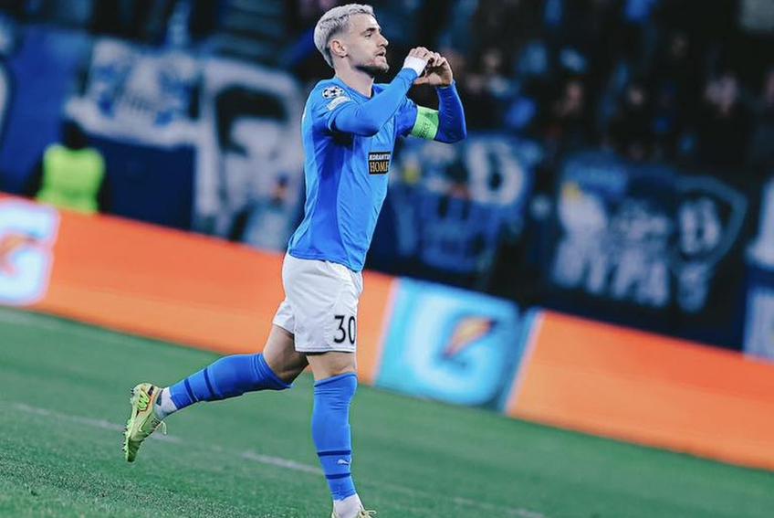 Vlad Dragomir a marcat primul său gol în Liga Campionilor / Foto: Facebook Pafos