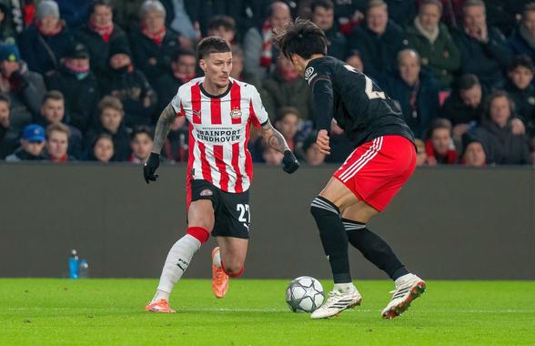 Dennis Man, cel mai slab de pe teren în PSV - Bayern » Ce au scris jurnaliștii olandezi
