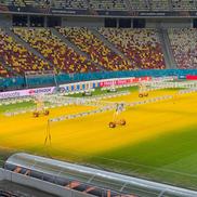 Cum arată gazonul Arenei Naționale înaintea meciului din Europa League, dintre FCSB - Fenerbahce. Foto: Carmen Dumitru (GSP.RO)