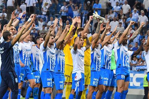Universitatea Craiova e pe primul loc în Superligă după 23 de etape. Foto: Facebook Craiova