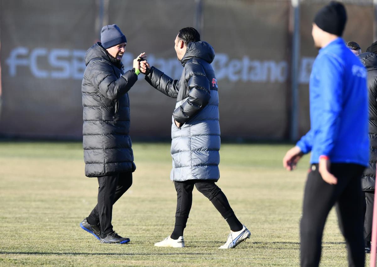 FCSB, antrenament oficial înaintea meciului cu Fenerbahce din Europa League. FOTO: Cristi Preda (GSP)