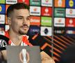 Darius Olaru la conferința de presă premergătoare duelului FCSB - Fenerbahce.  FOTO: Cristi Preda (GSP)