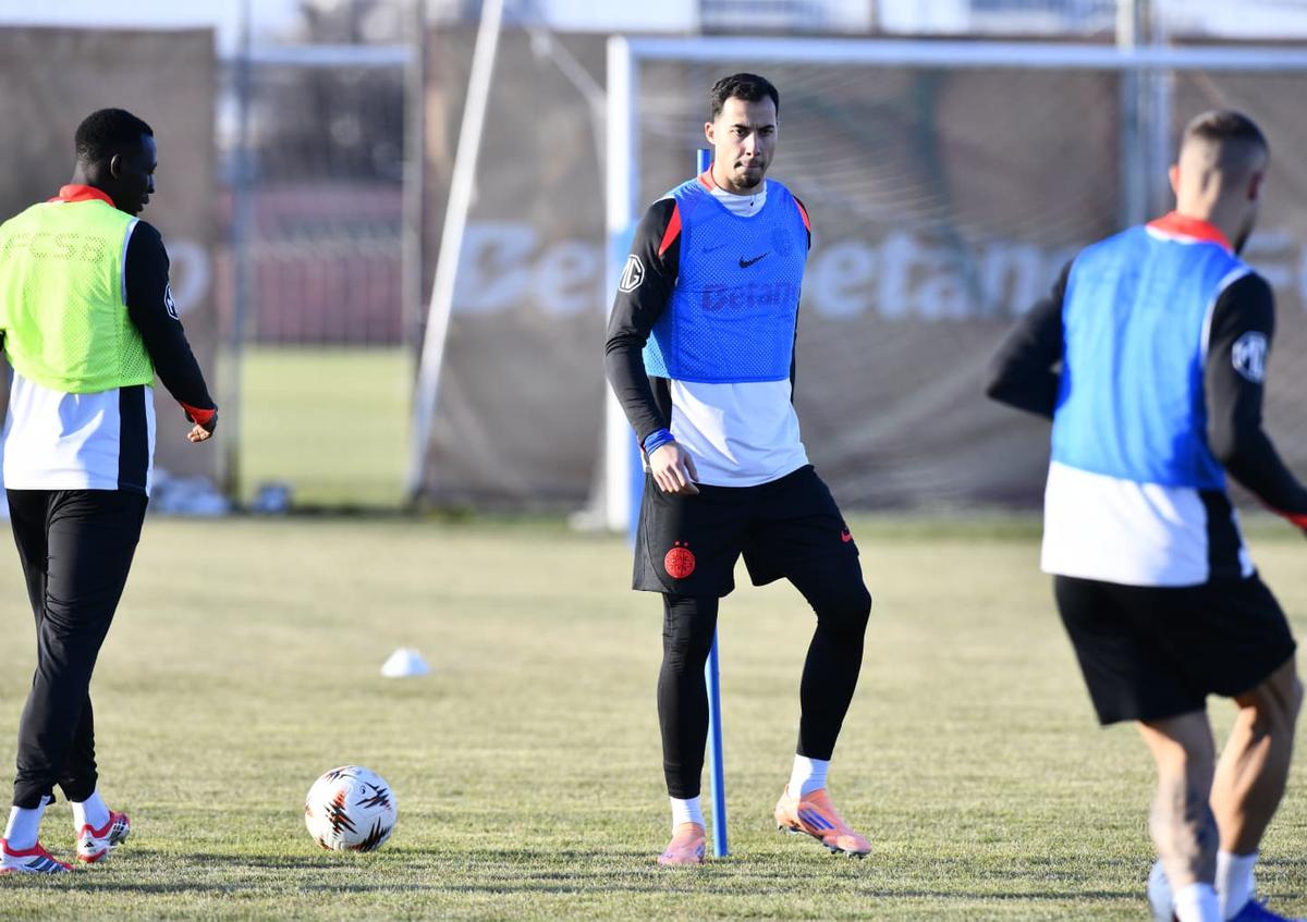 FCSB, antrenament oficial înaintea meciului cu Fenerbahce din Europa League. FOTO: Cristi Preda (GSP)
