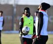 Mamadou Thiam la antrenamentul oficial înaintea meciului FCSB - Fenerbahce. FOTO: Cristi Preda (GSP)