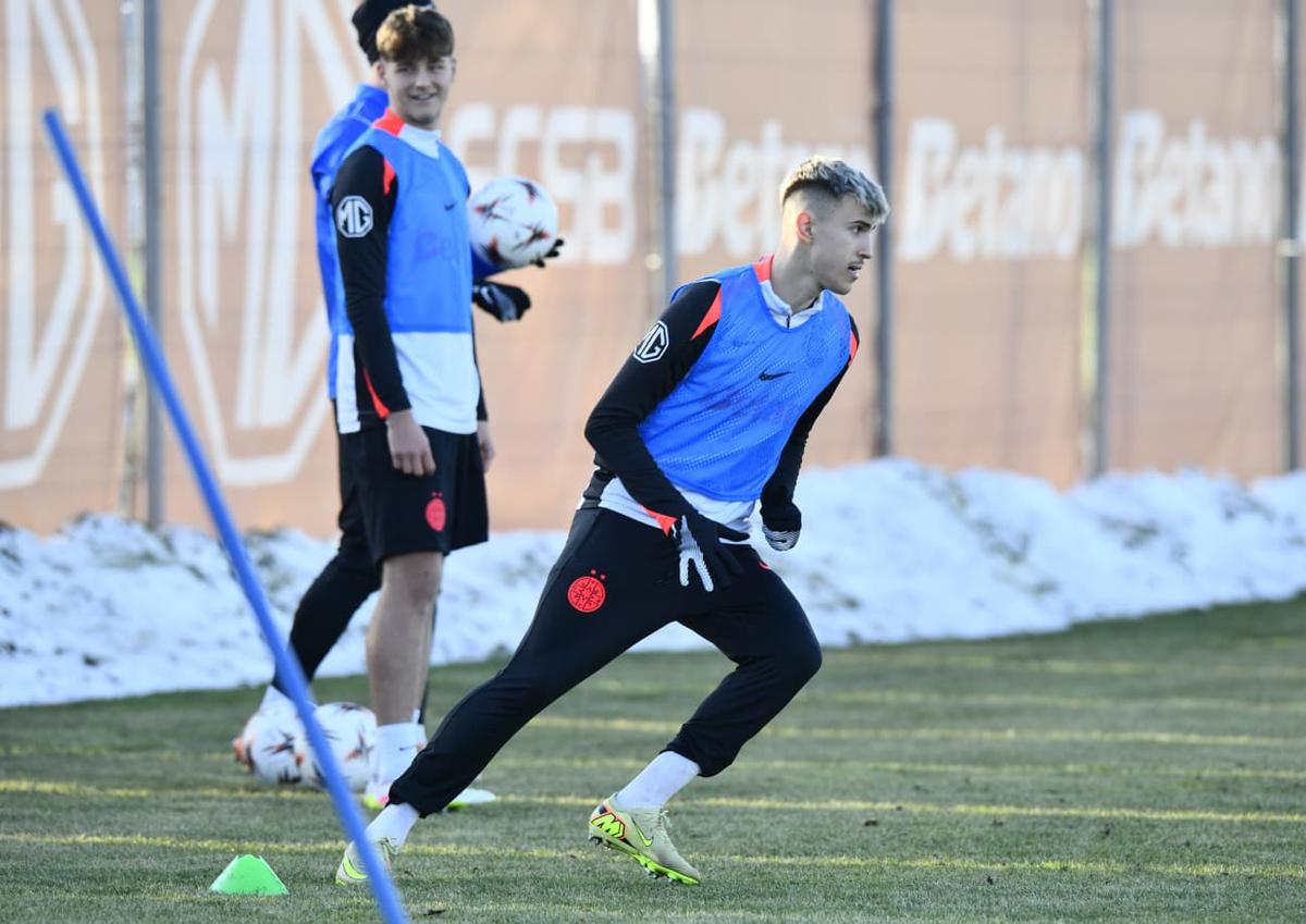 FCSB, antrenament oficial înaintea meciului cu Fenerbahce din Europa League. FOTO: Cristi Preda (GSP)