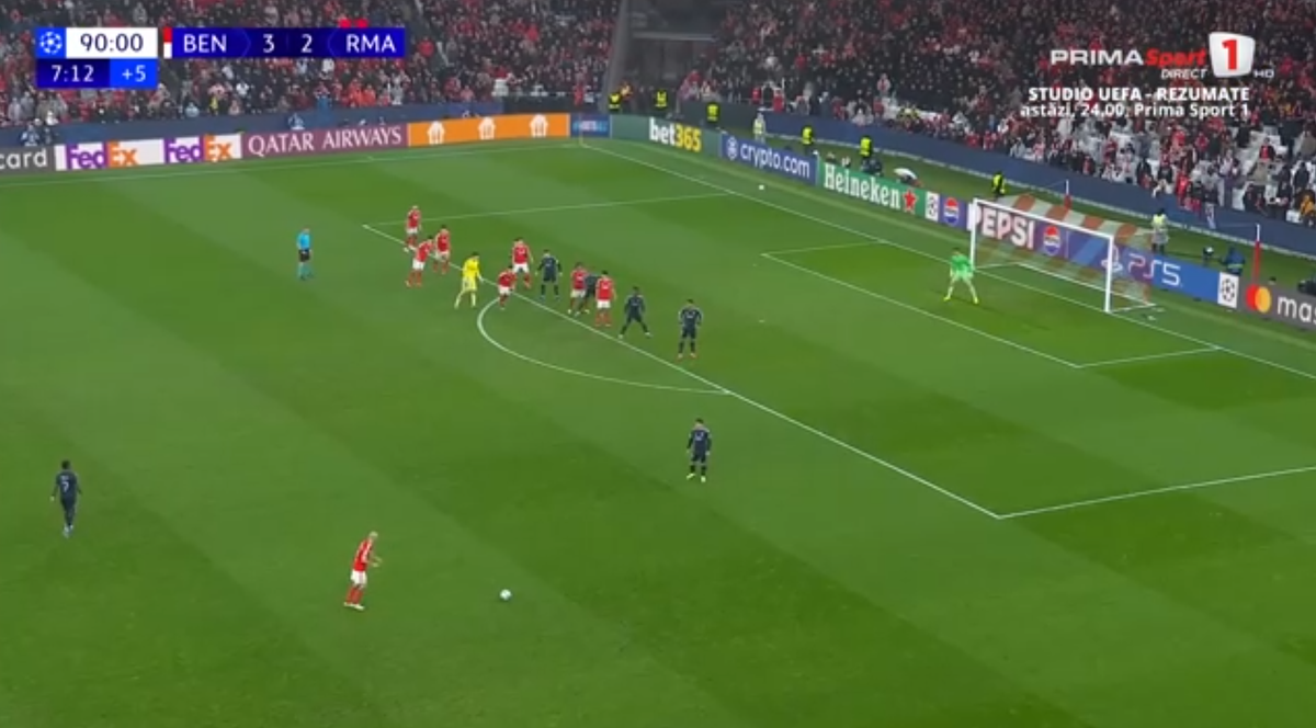 Benfica mai avea nevoie de un gol, portarul Trubin trăgea de timp în minutul 90+5! Explicația lui Jose Mourinho