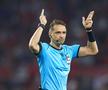 Arbitrul Andris Treimanis a fost criticat de clujeni după meci // FOTO: Guliver/GettyImages