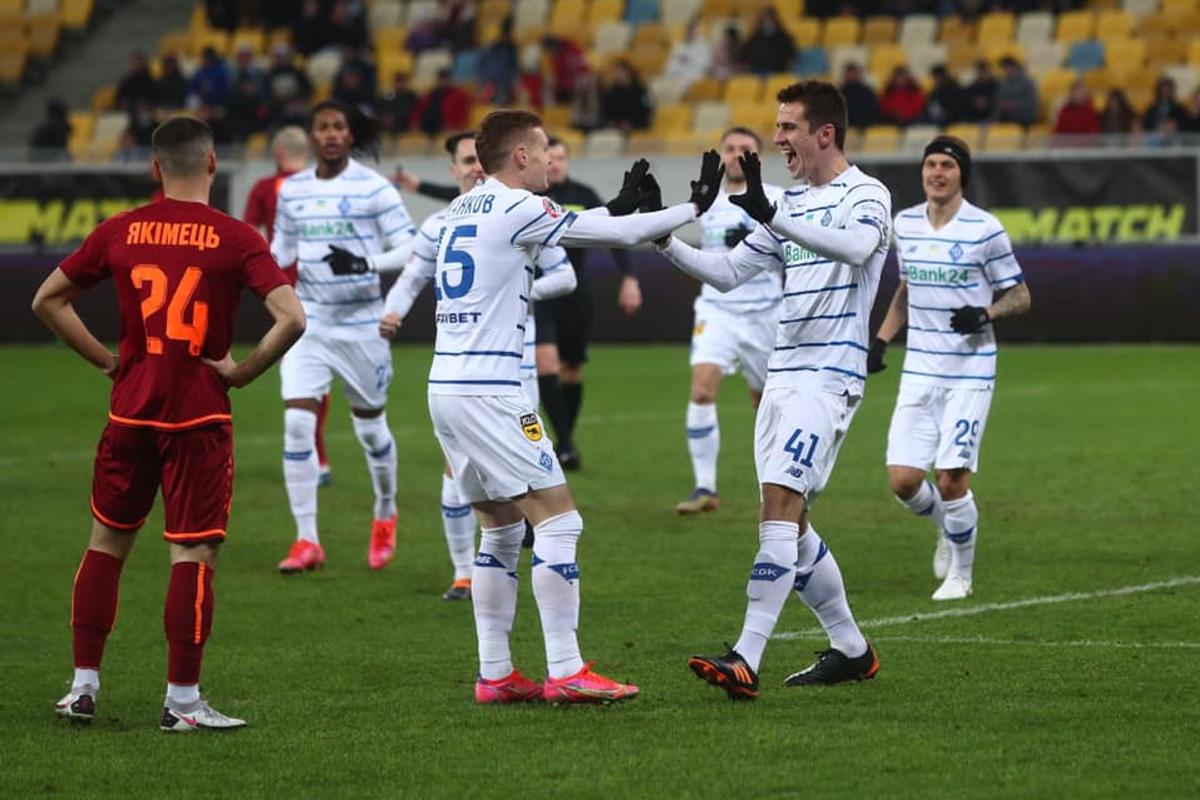 Lviv - Dinamo Kiev, FOTO: Facebook @Dynamo Kyiv
