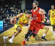Shengelia, în roșu, a părăsit-o pe CSKA Moscova din cauza războiului / FOTO: Imago