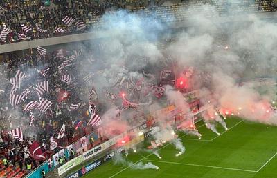 A venit nota de plată! Rapid, pedepsită dur după incidentele din partida cu Dinamo