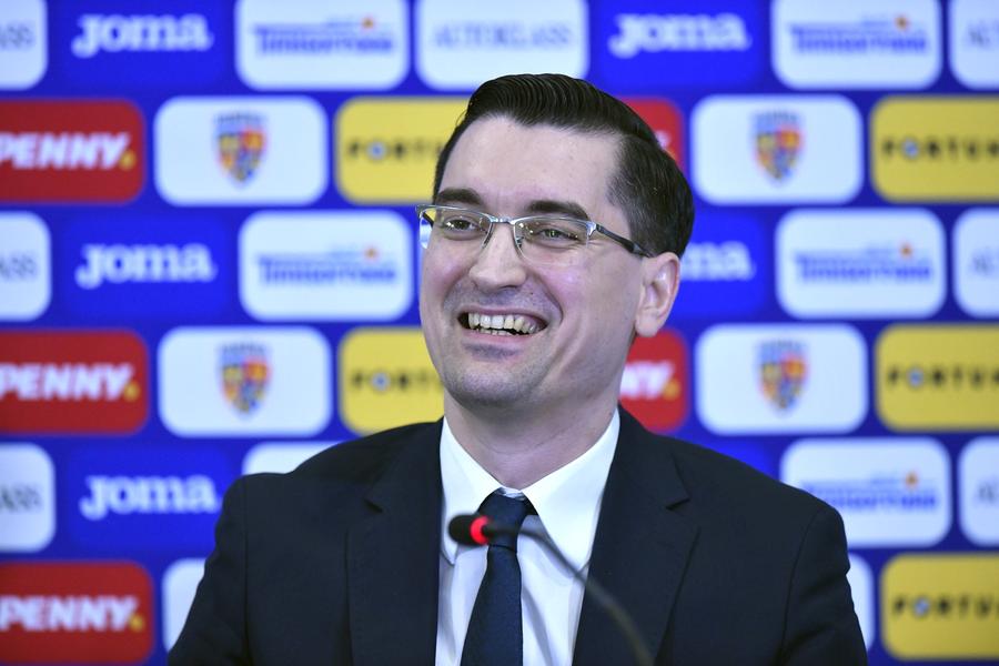 Razvan Burleanu, președinte FRF din martie 2014 Laude pentru FRF și LPF