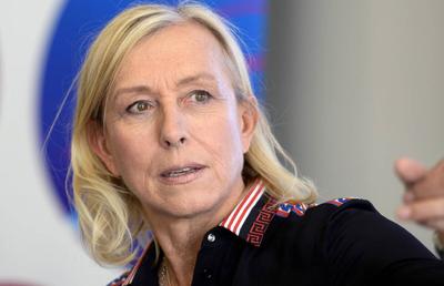 Martina Navratilova, profund emoționată de protestele împotriva Rusiei: „Plâng ca un copil”