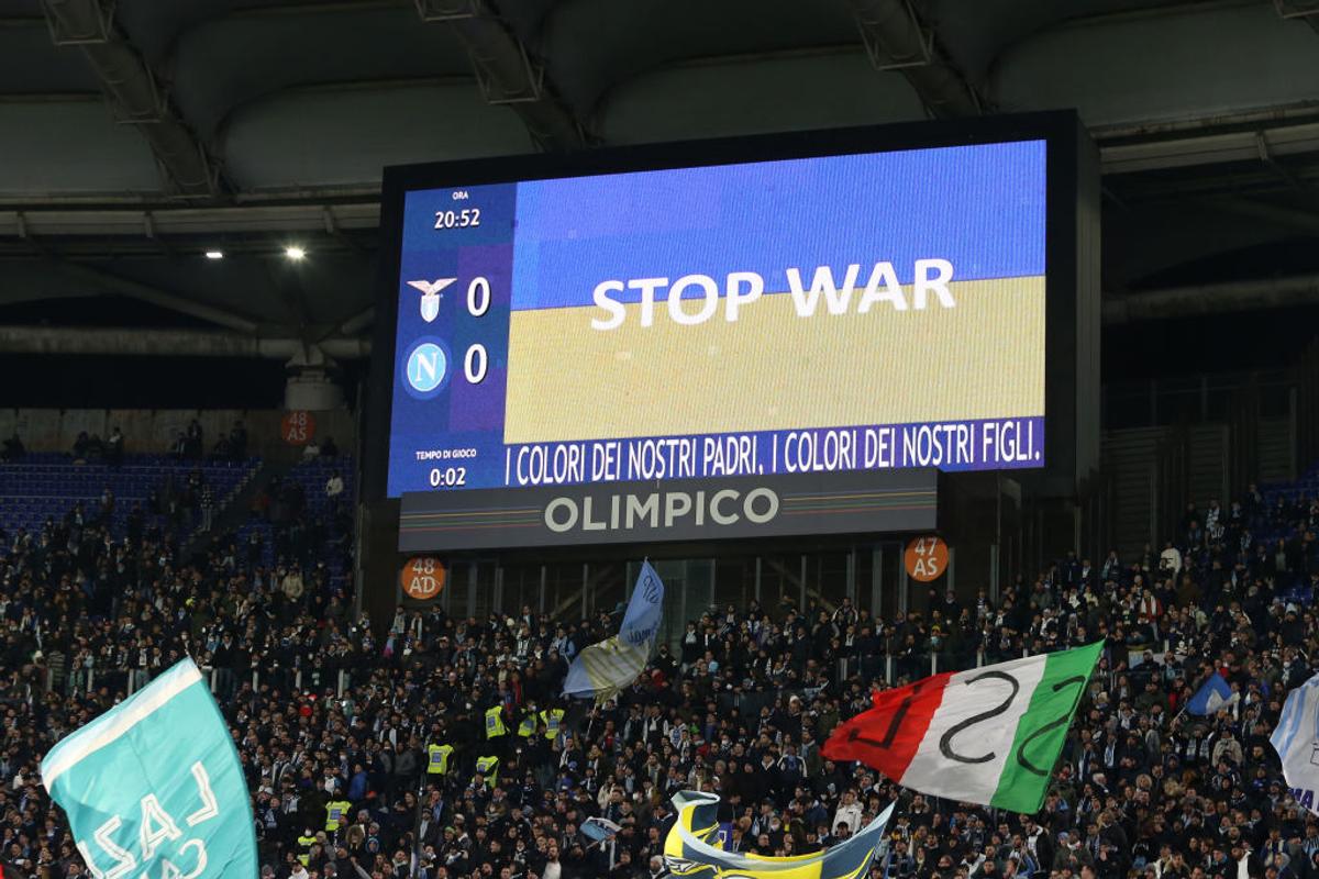 Mesajul „Opriți războiul” a fost înlocuit » Ce apare acum pe grafica televiziunii la meciurile din La Liga