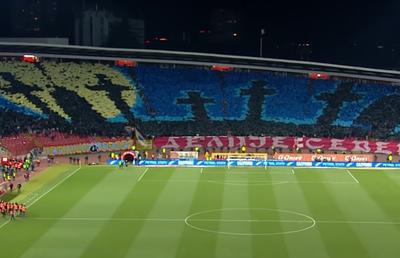 Coregrafia de la meciul Steaua Roșie Belgrad - Partizan Belgrad care a șocat întreaga lume! Ce înseamnă, de fapt