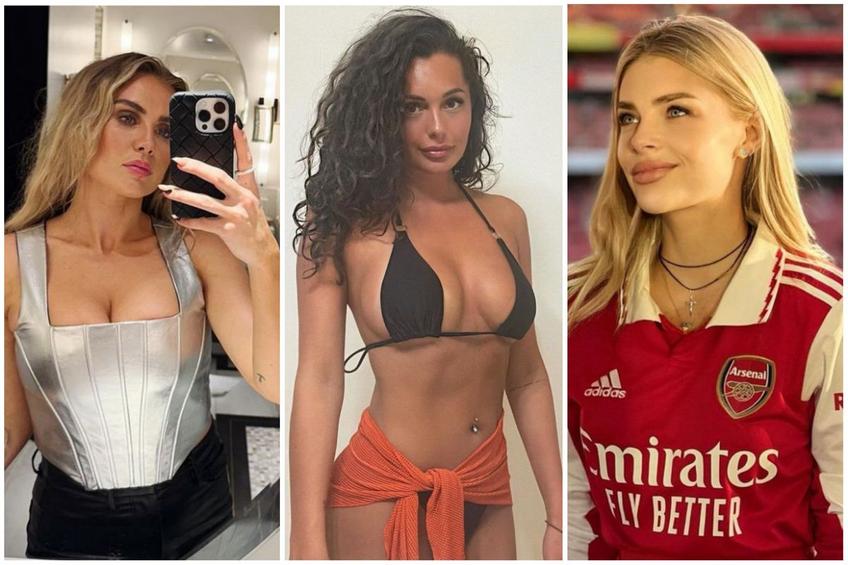 De la stânga la dreapta: Maja Lindelof, Milly Adams (iubita lui Ben White) și Vlada Zinchenko