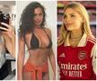 De la stânga la dreapta: Maja Lindelof, Milly Adams (iubita lui Ben White) și Vlada Zinchenko
