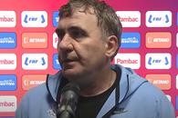 Momentul regretat de Gică Hagi în Farul - Sepsi: „Aoleu, da! Îi părea rău în vestiar”