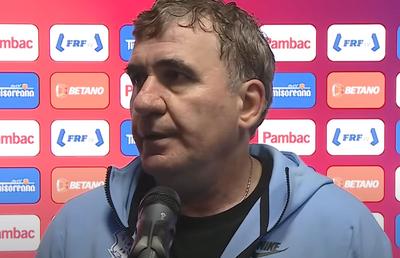 Momentul regretat de Gică Hagi în Farul - Sepsi: „Aoleu, da! Îi părea rău în vestiar”