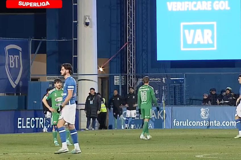 Golul lui David Kiki din Farul - Sepsi OSK a fost anulat