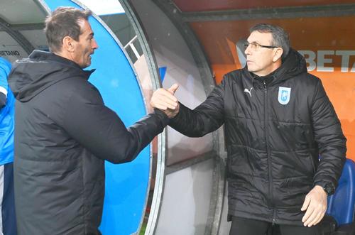 FC Hermannstadt a fost învinsă de U Cluj, scor 0-1, iar Marius Măldărășanu (47 de ani) ia în calcul să părăsească formația sibiană.  / FOTO: Imago