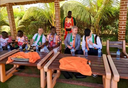Ioan Varga, în Burkina Faso / FOTO: Fanatik