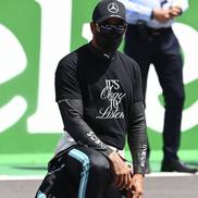 Lewis Hamilton și mesajele pe care le-a afișat de-a lungul timpului pe marile scene din Formula 1 / Sursă foto: Imago Images