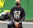 Lewis Hamilton și mesajele pe care le-a afișat de-a lungul timpului pe marile scene din Formula 1 / Sursă foto: Imago Images