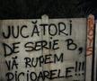 Ultrașii s-au ridicat împotriva patronului: „Știința nu e jucăria familiei tale!”. Mesaje de amenințare la sediul clubului
