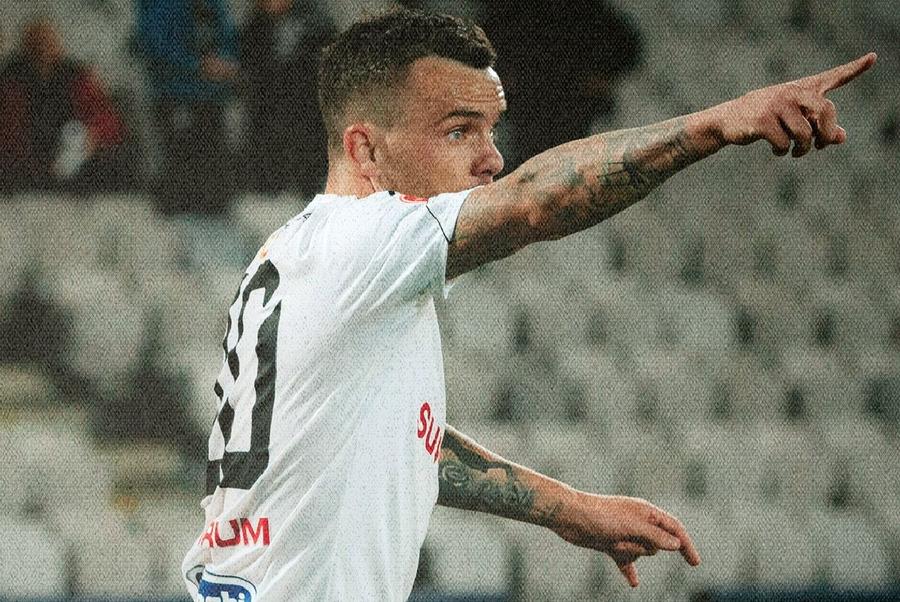 Dan Nistor a ajuns la 11 reușite stagionale / Sursă foto: Facebook@ Universitatea Cluj Sabău l-a scos la tablă pe Hagi! U Cluj o învinge pe Farul după o gafă de amatori și e în cărți pentru play-off! Clasamentul ACUM